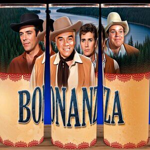 Bonanza Classic Western TV Show Michael Landon Cup Mug Tumbler